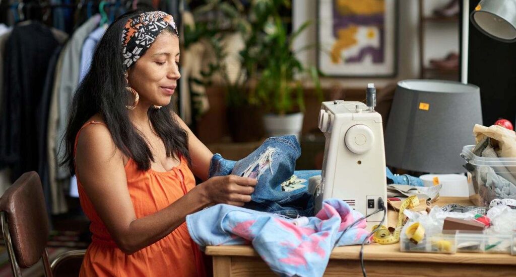 What are the most profitable sewing projects for a UK craft business? Image