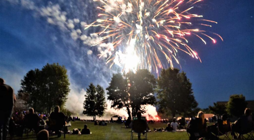 How to safely hold a public firework display in the UK Image